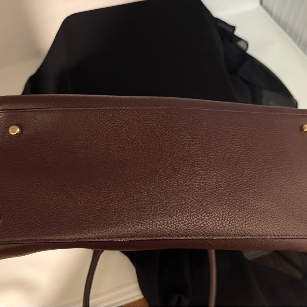 Coach Swagger Carry All Bag in Oxblood Leather - Picture 7 of 15